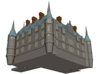 Castle 3D Model