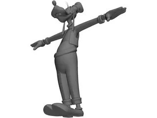 Goofy 3D Model