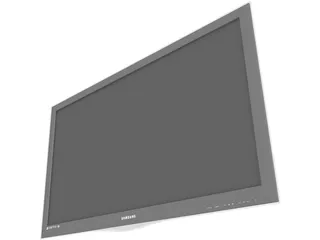 TV Samsung LCD 3D Model