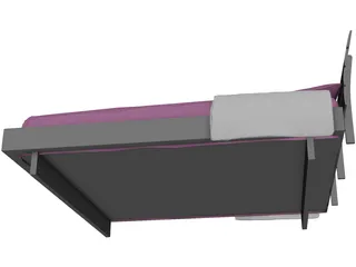 Bed 3D Model