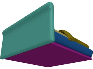 Bed 3D Model