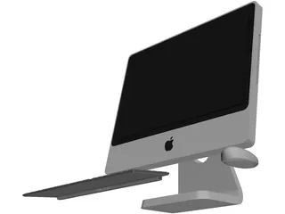 Apple iMac 3D Model