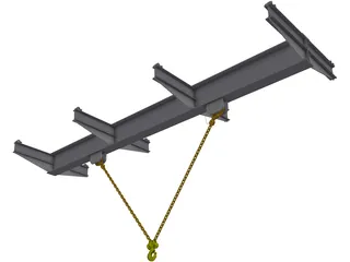 Lifting Beam 3D Model