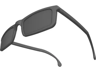 Reading Glasses 3D Model