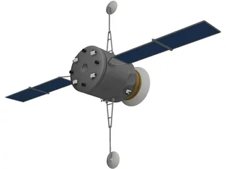 Satellite 3D Model