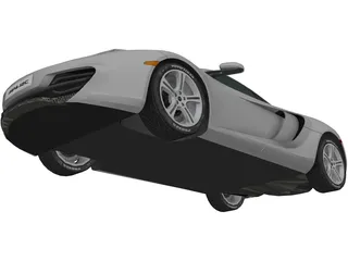 McLaren MP4-12C 3D Model