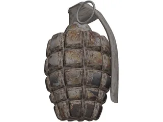 Grenade 3D Model