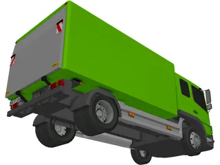 Mercedes-Benz Atego 1323L (2011) 3D Model