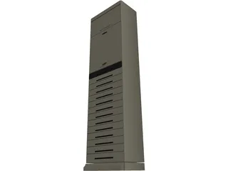 Samsung Powerful 7100 Aircon 3D Model