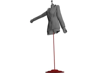 Stick Manikin 3D Model