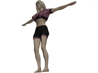 Woman 3D Model