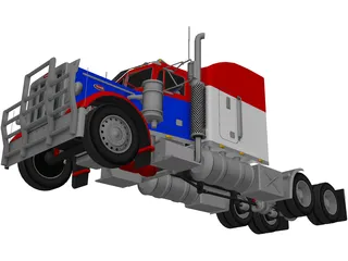 Peterbilt 379 RT (1999) 3D Model