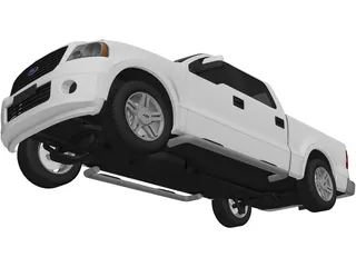 Ford F-150 Series (2004) 3D Model