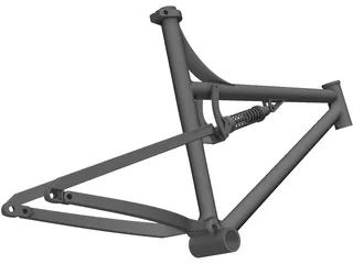 Bike Frame 3D Model