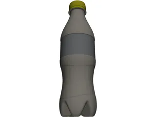 Cola Bottle 3D Model