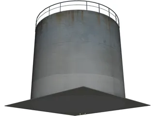 Storage Tank 3D Model