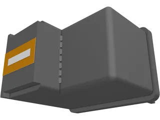 Cartridge 3D Model