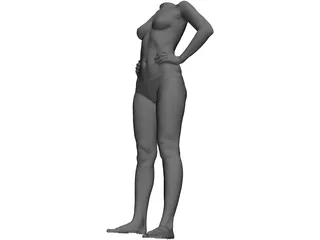 Woman Body 3D Model