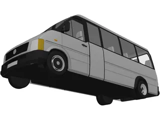 Volkswagen LTM Bus 3D Model