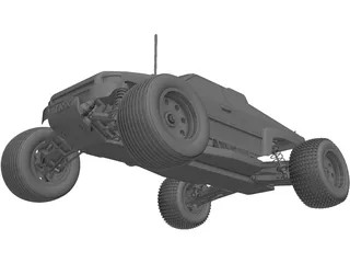 Traxxas Rustler RC Car 3D Model