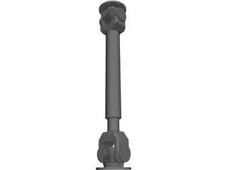 Cardan Shaft 3D Model