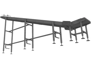 Conveyor Belt 3D Model