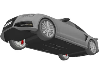 Audi R7 Concept 3D Model