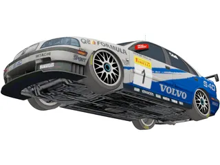 Volvo S40 Rally (2001) 3D Model