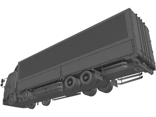 Hino Truck 3D Model