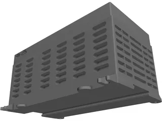 Allen-Bradley MicroLogix 1400 PLC 3D Model