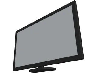 LG 42PQ2000 Plasma Television 3D Model