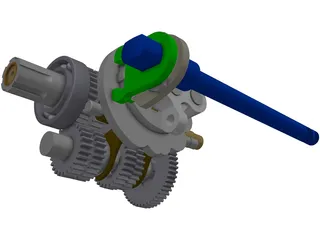 Gear Box 3D Model