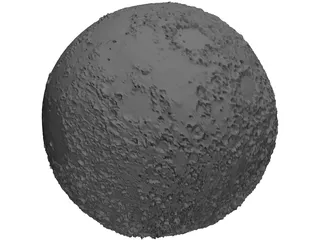 Moon 3D Model