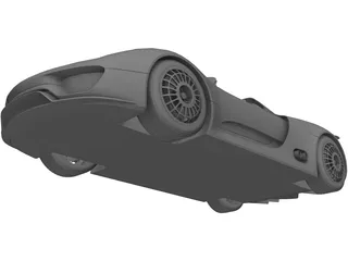 Porsche 918 Spyder Concept 3D Model