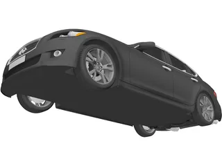 Infiniti M56S 3D Model