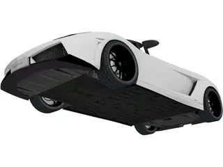 Lamborghini Gallardo LP570 Spyder 3D Model