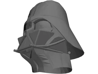 Star Wars Darth Vader Mask 3D Model