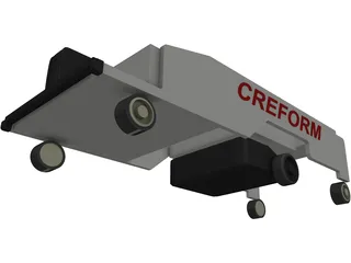 Automatic Guided Vehicle CREFORM 3D Model