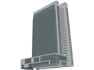 Big Building 3D Model