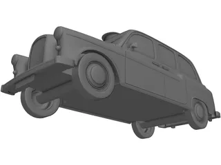 Taxi London 3D Model