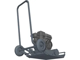 Vibrating Plate 3D Model