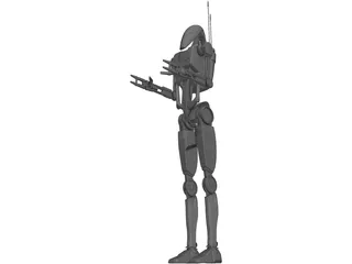Star Wars B1 Battle Droid 3D Model