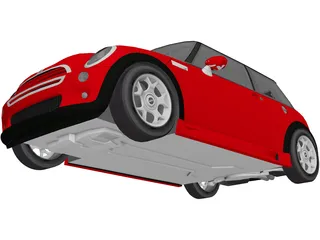 Mini Cooper S 3D Model