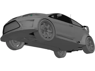 Ford Fiesta Ken Block 3D Model