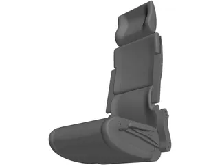 Coach Seat 3D Model