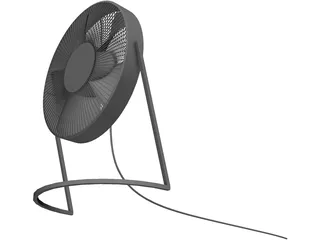 Fan 3D Model