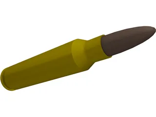 Bullet 5.56 45mm NATO 3D Model