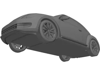 Volkswagen Beetle 2.0 TSi 3D Model