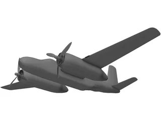 Douglas A-26 Invader 3D Model