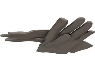 Gloves 3D Model